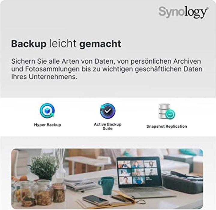 Productafbeelding Synology DS720 6GB NAS 4TB (2 x 2TB) WD RED (2 x 2 TB, WD Rood)
