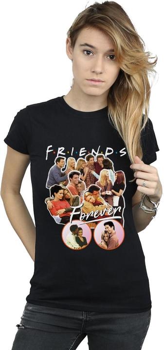 Actual product image Friends Womens/Ladies Forever Collage Cotton T-Shirt (XL)