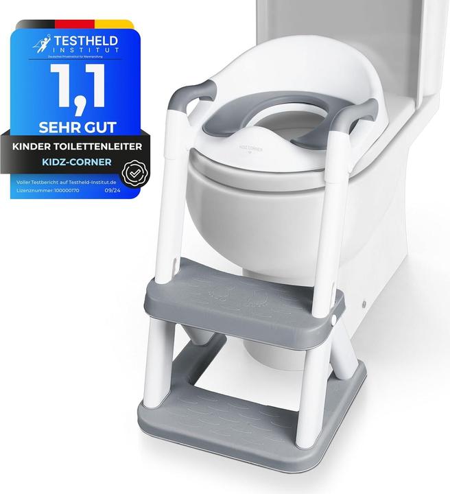 Kidz Corner Siège de toilette pour enfants avec escalier