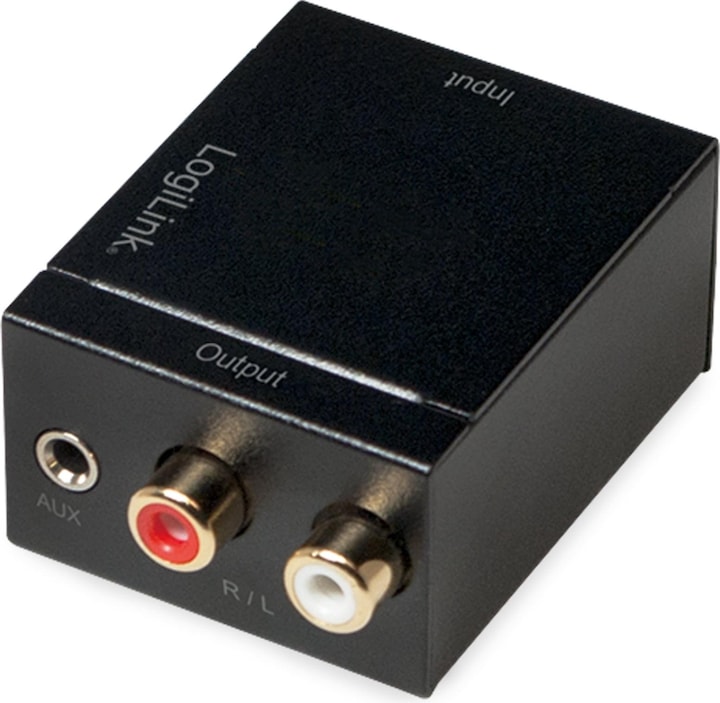Actual product image LogiLink Coaxial and Toslink Adapter (Digital -> Analog)