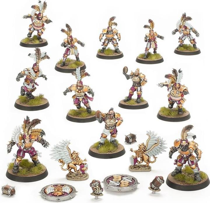 Image du produit Games Workshop Équipe impériale Nobility Blood Bowl : Les Barons du Port de l'Arc (Matières plastiques)