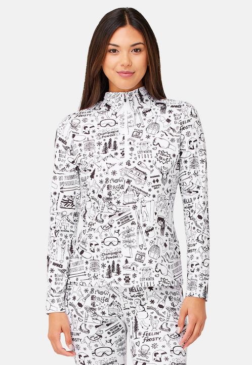 Actual product image Krimson Klover Graffiti Top (L)