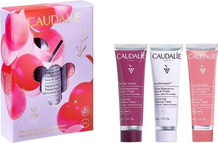 Image du produit Caudalie Nourishing Hand Cream Trio 30ml - Pack of 3 (90 ml)