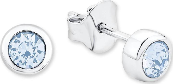 Produktbild Amor Schönes 6 mm grosse Basic-Ohrstecker aus 925er Sterling Silber (Silber)