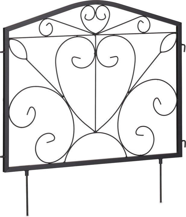 Image du produit Relaxdays 4x Clôture de parterre (240 cm)