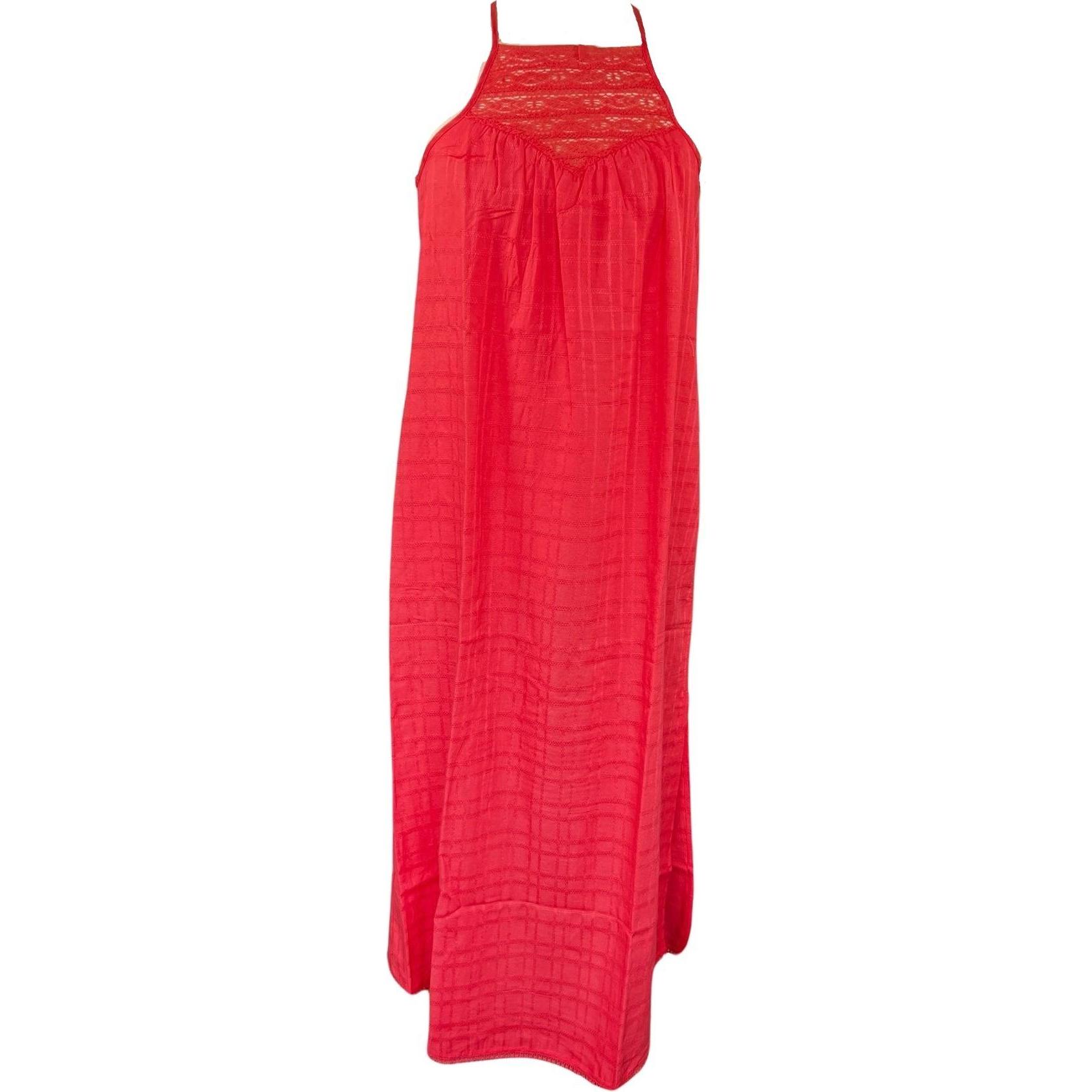 Superdry, Damen, Kleider, trandkleid rückenfrei lang pitze uperdry, Rosa, (S)