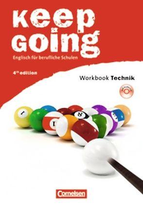 Produktbild Keep Going. Neue Ausgabe. Begleitmaterialien. Workbook mit Anhang Technik (Deutsch)