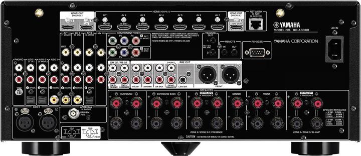 Actual product image Yamaha RX-A 3080 (9.2 Channel, DAB+, FM)