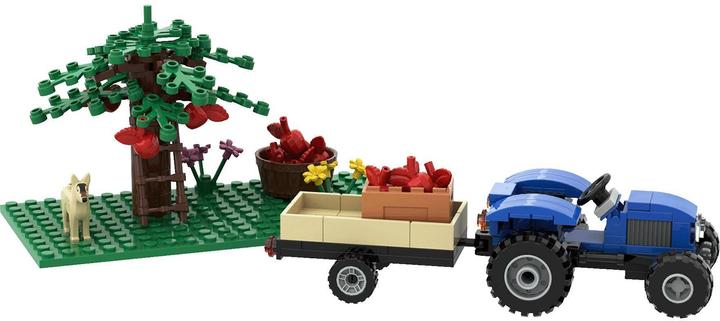 Actual product image Brixies Plus Kleiner Traktor / Small tractor