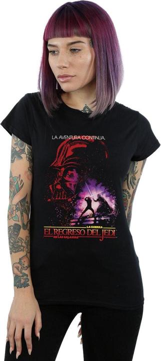 Immagine prodotto Star Wars Return Of The Jedi Spanish Poster Maglietta Donna (XXL)