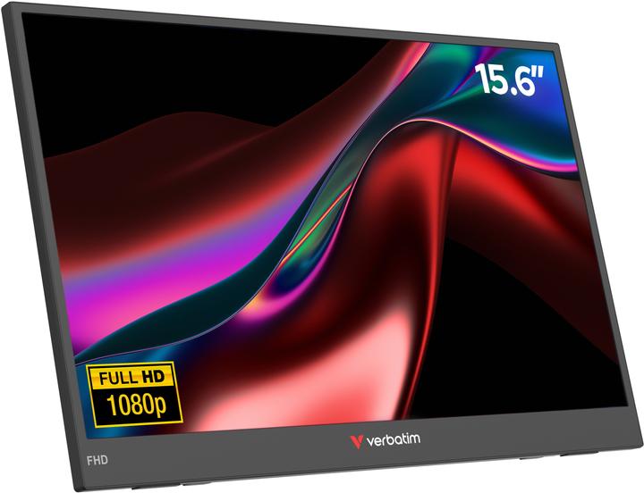 Verbatim Portable 15.6 FHD Monitor LIGHT (1920 x 1080 pixels, 15.60")