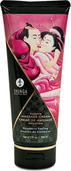 Produktbild Shunga Massage Cream Sinnliche Himbeere (200 ml)