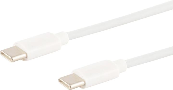 Image du produit S-Impuls Lot de 3 câbles de charge rapide USB-C vers USB-C, blanc, 0,5 m (0.50 m, USB 3.0, 60 W)