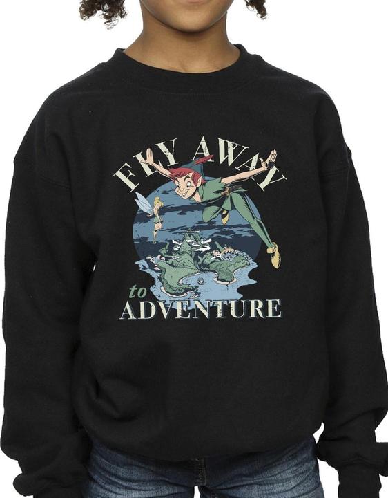 Produktbild Disney Peter Pan Fly Away To Adventure Sweatshirt Mädchen (152, 158)