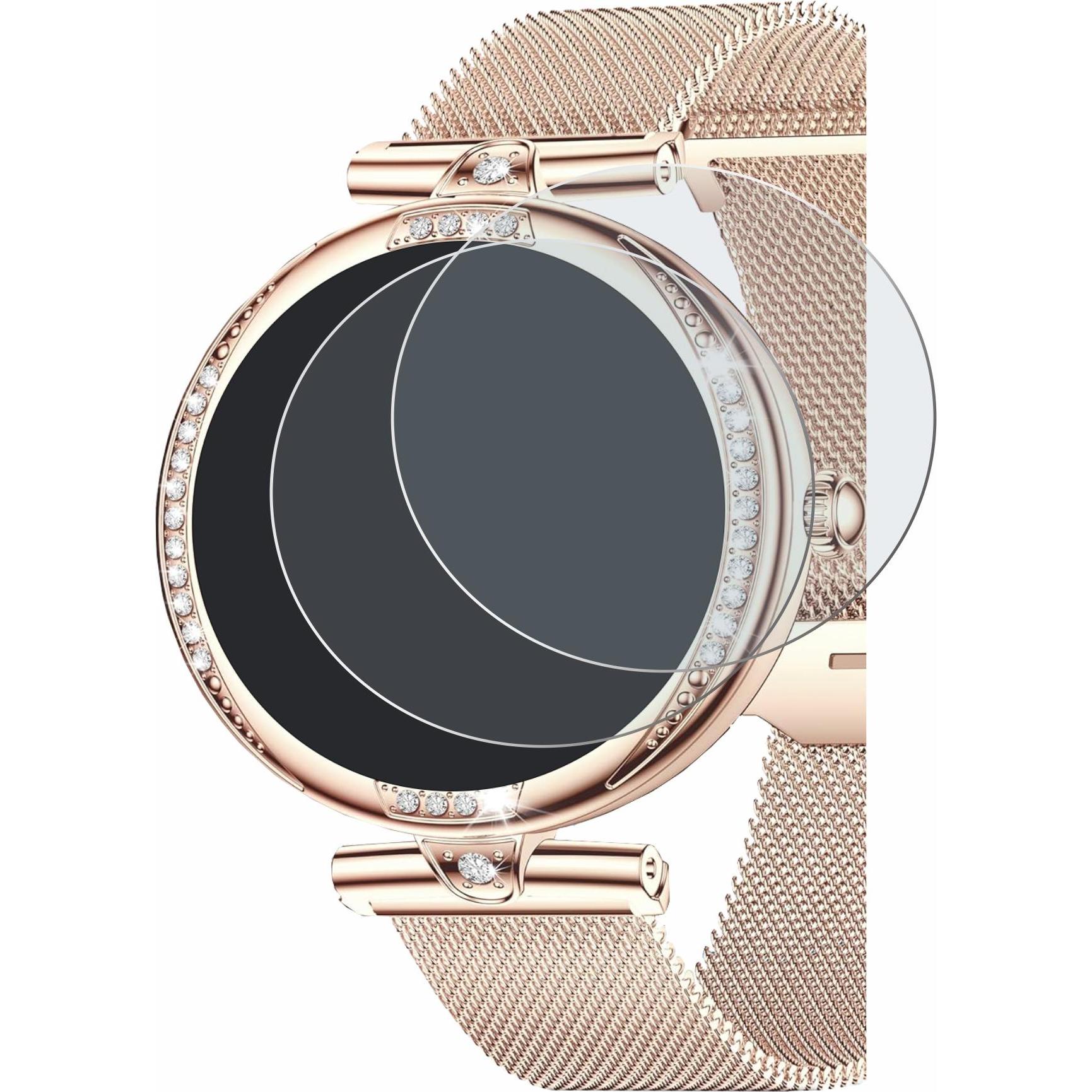 Thumbnail - BROTECT Entspiegelungs-Schutzfolie Displayschutz Matt, Smartwatch Schutzfolie, Grau
