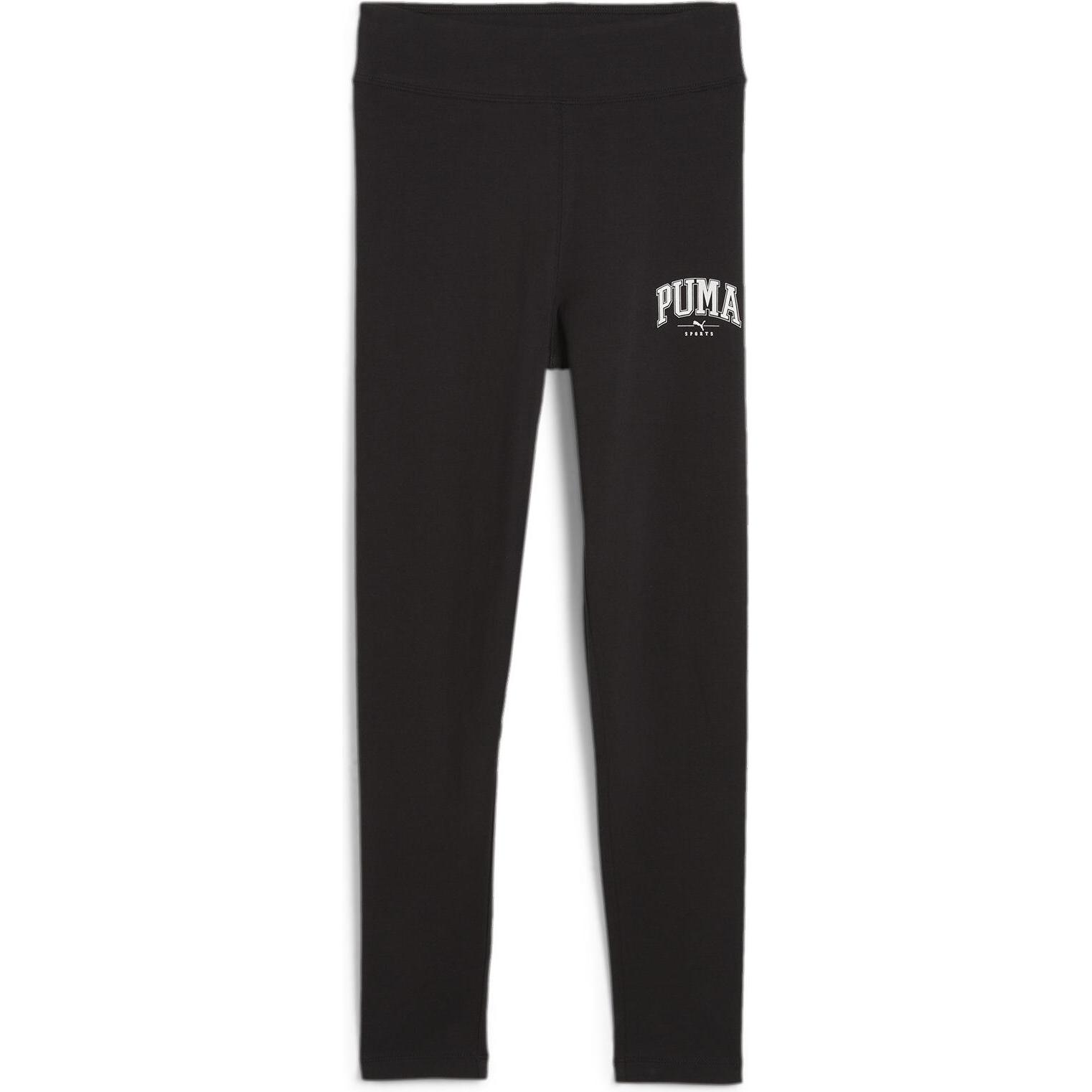 Puma, Jungen, Tights, SQUAD High-Waist Leggings G (140), Schwarz, 140