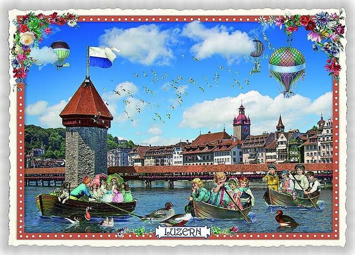 Produktbild Edition Tausendschön Postkarte / Luzern