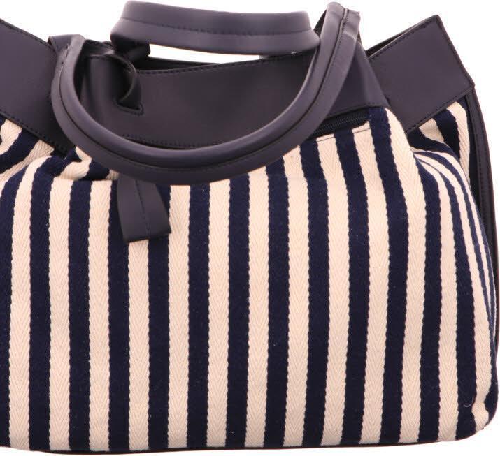 Immagine prodotto Tom Tailor LORENA Borsa con zip, a righe, blu