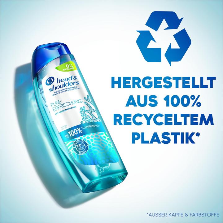 Actual product image Head & Shoulders Pure Erfrischung (250 ml, Liquid shampoo)