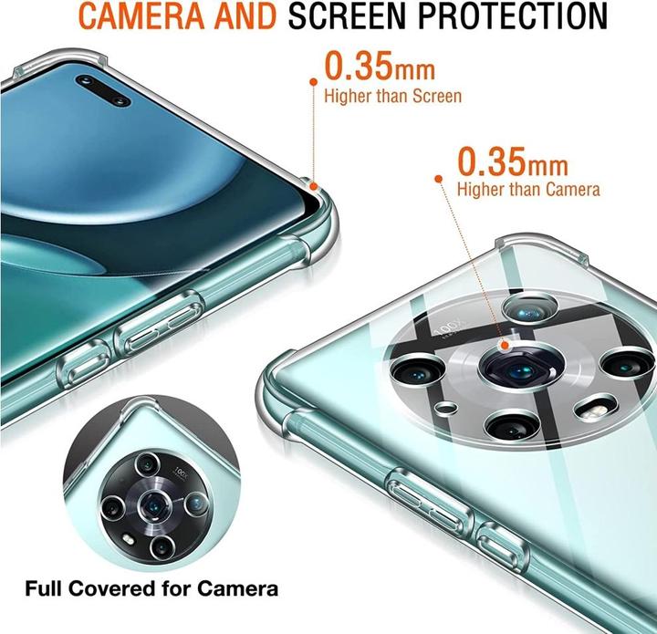 Immagine prodotto Screenguard Honor Magic4 Pro Custodia Crystal Soft Airbag Bumper (Honor Magic 4 Pro)
