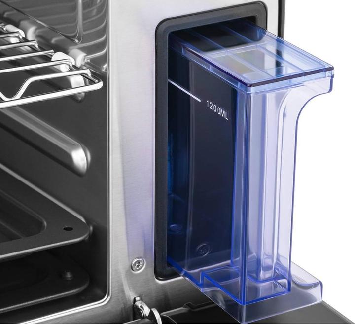 Produktbild Royal Catering Dampfbackofen schwarz Konvektomat Kombidämpfer Backofen mit Dampfgarer 2100 W