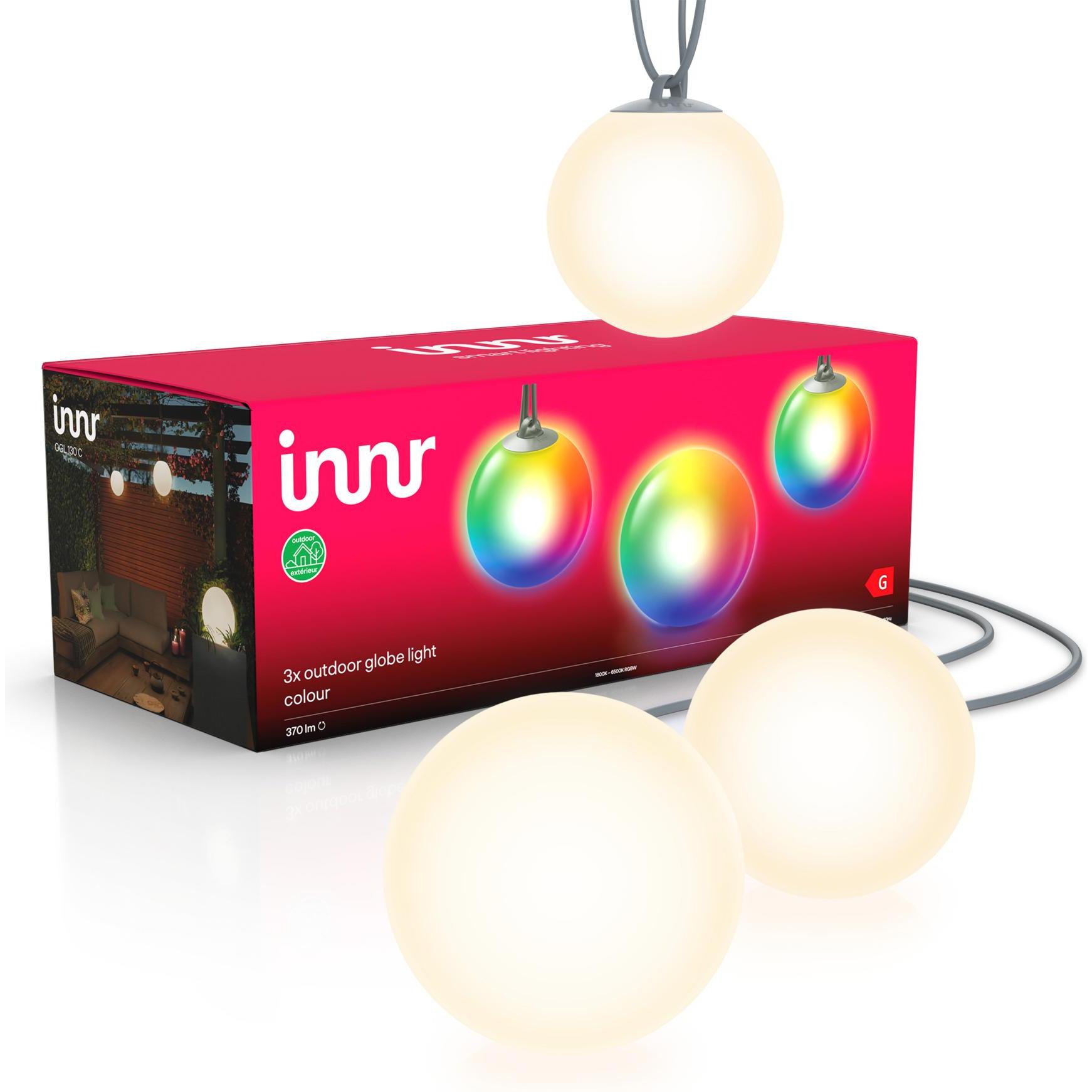 Thumbnail - Innr, Gartenbeleuchtung, Globe light (370 lm, IP65)