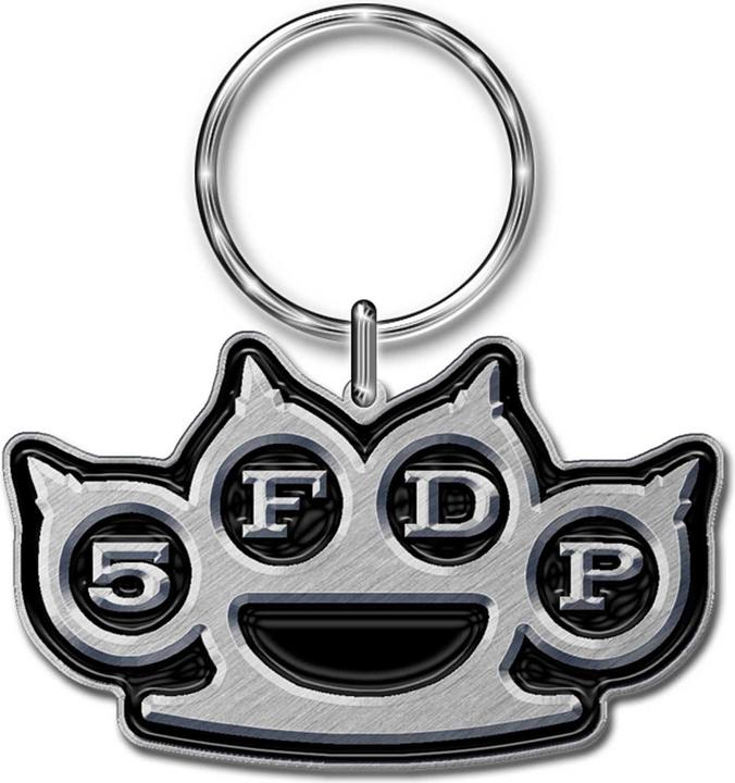 Actual product image Five Finger Death Punch Infill Logo Enamel Keyring
