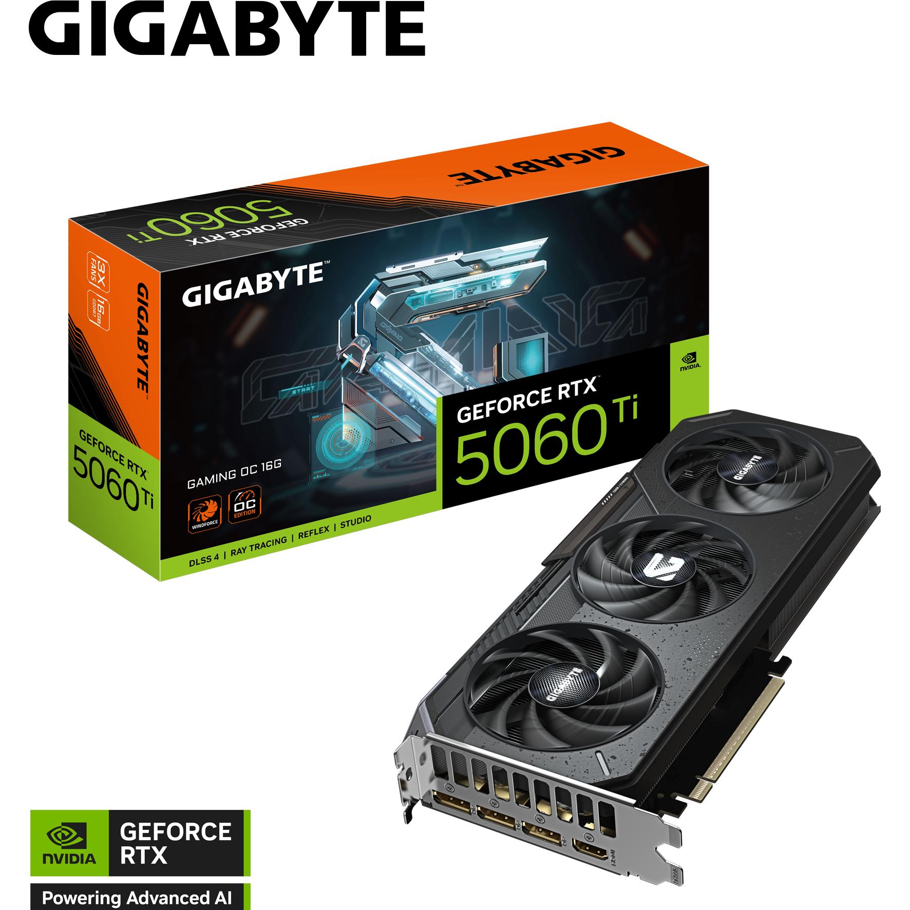 Gigabyte GeForce RTX 5060 Ti Gaming OC (16 GB), Grafikkarte