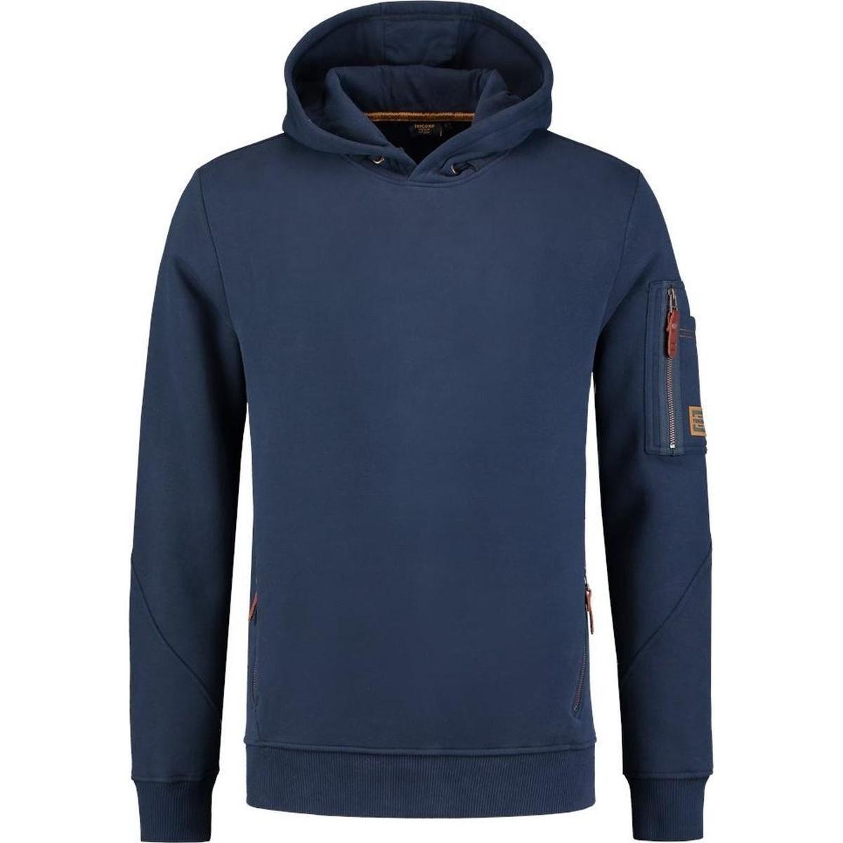 Tricorp, Uomini, Felpa + Maglione, 304001InkL Maglione Premium Capuchon, Verde, Nero, (L)