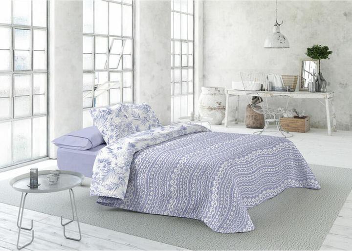 Produktbild Pierre Cardin Steppdecke ASCONA Violett Einzelmatratze (2 Stücke) (270 x 200 cm)