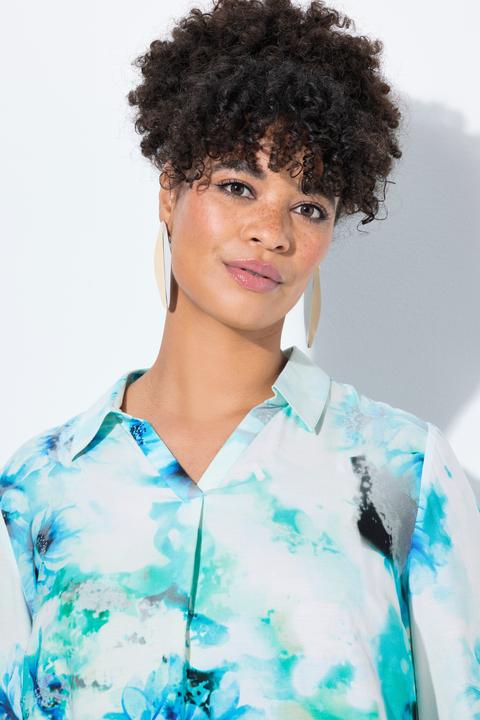 Actual product image Miamoda Tunika, A-Linie, Blumen-Verlaufsmuster (42)
