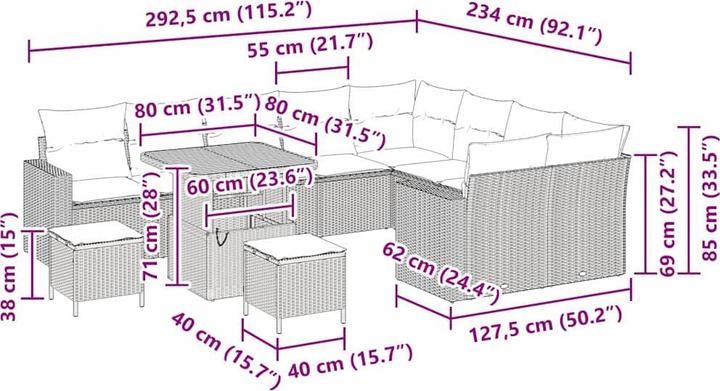 Produktbild vidaXL Serenity