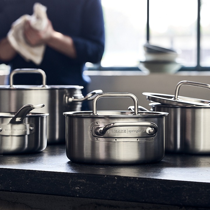 Actual product image Springlane Saucepan set stainless steel 4 pcs. (Pan set + pot set)