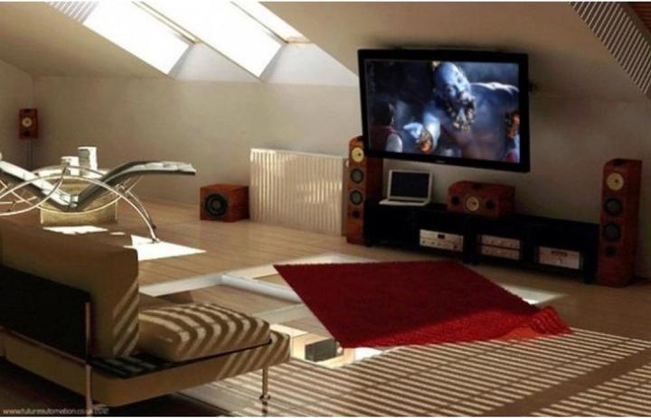 Image du produit Techly Support plafond Pliable et rétractable pour LCD TV LED 17-37 (37", 20 kg)