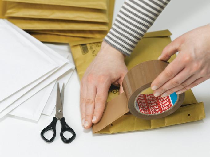 Image du produit tesa emballagetape Strong brun 66 m x 55 mm (50 mm)