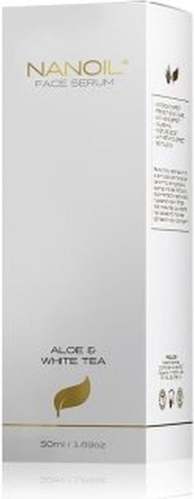 Actual product image Nanoil Face serum with aloe vera and white tea (50 ml)