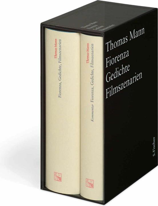 Produktbild Werke - Briefe - Tagebücher. GKFA (Band 3.1 und 3.2): Fiorenza, Gedichte, Filmentwürfe (Deutsch, Elisabeth Galvan, Thomas Mann, 2014)