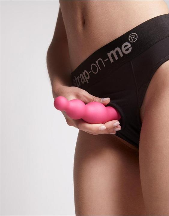 Produktbild Strap-on-me Dildo Plug Beads Metallic (XXL)