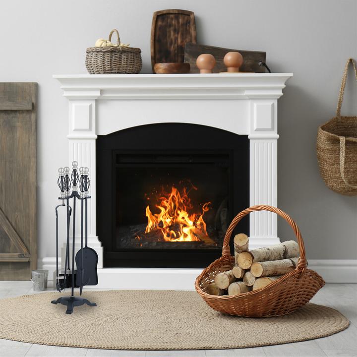 Image du produit Relaxdays Set de 5 couverts de cheminée