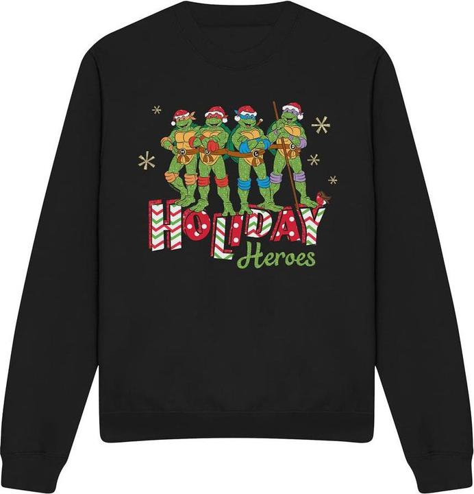 Produktbild Teenage Mutant NT Holiday Heroes Sweatshirt weihnachtliches Design (XL)