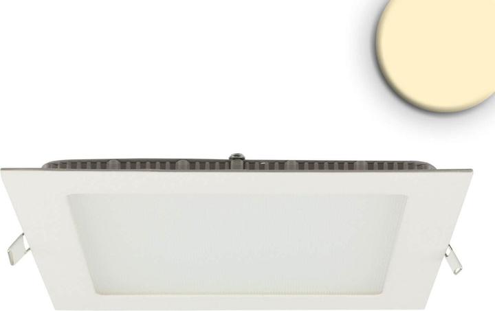 Produktbild Isoled LED Downlight, 15W, eckig, ultraflach, blendungsreduziert, weiss, warmweiss, dimmbar CRI90