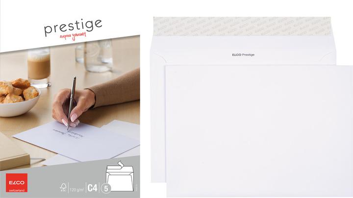 Produktbild Elco hochwertige Briefumschläge Prestige in Kleinpackung (B4, 5 x)