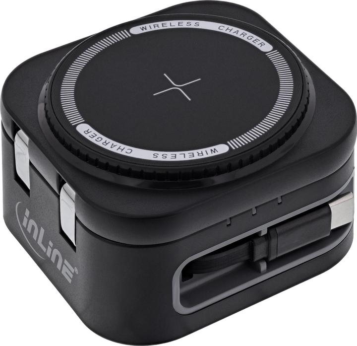 Produktbild InLine 3in1 Wireless Charger (15 W)