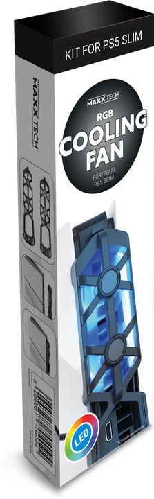Actual product image Maxx Tech RGB Auto Temperature Controlled Cooling Fan - PS5 Slim (PS5) (PS5)