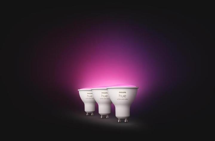 Productafbeelding Philips Hue Hue Wit & Kleur Ambiance BT (GU10, 5.70 W, 230 lm, 3 x, G)