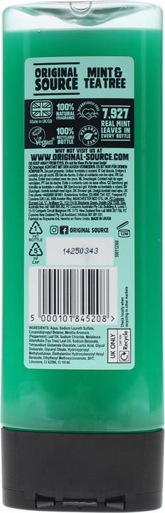 Produktbild Original Source Shower Gel Mint 250ml (250 ml)