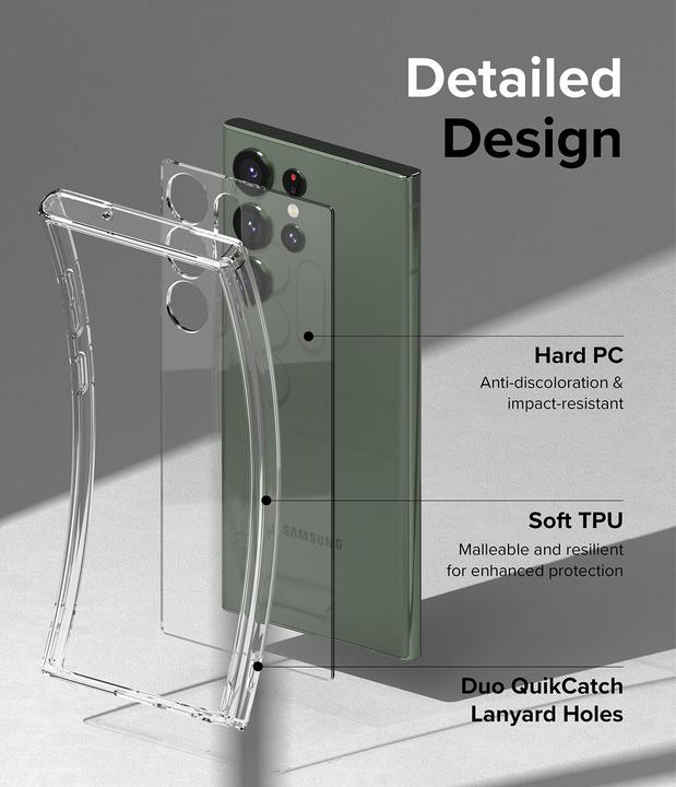 Image du produit Ringke Fusion case for Samsung Galaxy S23 Ultra transparent (Samsung Galaxy S23 Ultra)