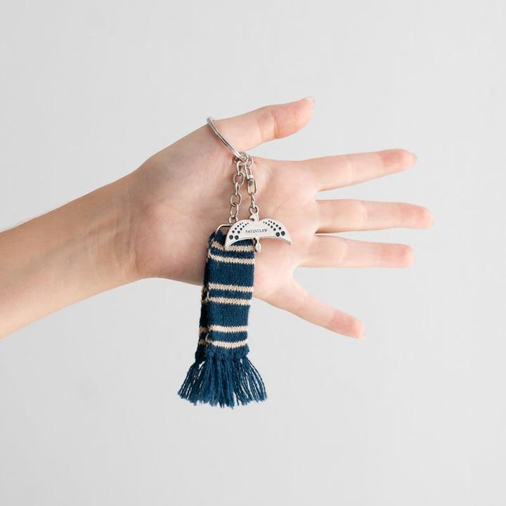 Actual product image Harry Potter Ravenclaw scarf keychain