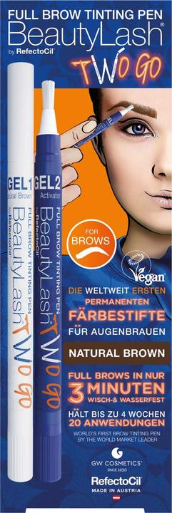 Actual product image Refectocil BeautyLash Two Go (Natural Brown)