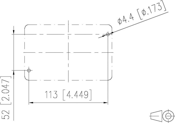 Produktbild Metz Connect 1401060320ME - Grau - Aluminium - IP67 - 1 Stück(e) (Netzwerk Zubehör)